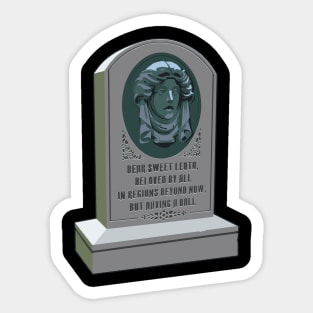 Headstone Sticker